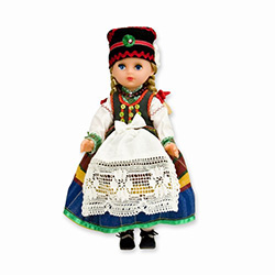 Kurpie  Polish Doll 12" Tall