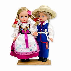 Rzeszow Pair Baby Style Dolls - Large