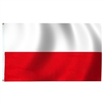 Fly your flag high, but why not complement it with a Polish flag and pay tribute to your Polish heritage. Made for outdoor use.