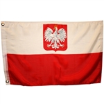 Fly your flag high, but why not complement it with a polish flag and pay tribute to your polish ancestors. Made for outdoor use.