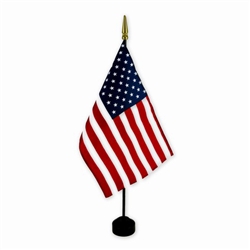 United States Flag On Stick, Rayon