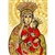 Our Lady of Czestochowa - The "Black Madonna" This is a stylized rendering of the legendary painting of the Polish Madonna of Czestochowa which is enshrined in the chapel of the Jasna Gora monastery.