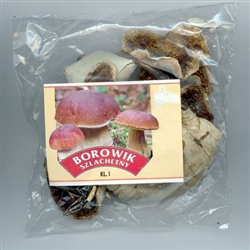 Polish Forest Mushrooms Polskie Grzyby Borowiki Whole Tops  1.4 oz - 40g