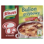 Mushroom Bullion Cubes, Knorr Brand 6 pack 60g/2.12oz