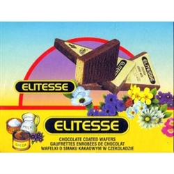 Elitesse Dark Chocolate Covered Wafers Box of 40 (920g/32.45oz