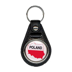 Poland / Map Keychain