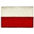 This is a thick stitched Polish flag read to sew on to a jacket similar to those worn by the Polish army.