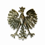 Polish Eagle Lapel Pin - Small