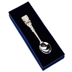 Polish Eagle Silvered Tea Spoon
