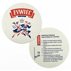 Zywiec Beer Coasters - Set of 4