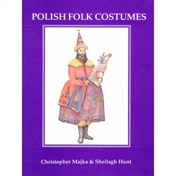 Polish Folk Costumes highlights over twenty of the most interesting and colorful folk costumes of Poland. Each of the beautiful and detailed illustrations is accompanied by an account which illuminates its historical and cultural origins.