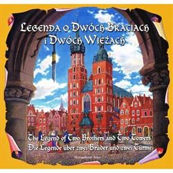 As the legend goes, the two towers of St. Mary's Church in Cracow were constructed by two brothers competing to be the best.  This tale answers the question why the towers not the same height.