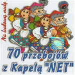 Collection of seventy songs of the greatest Polish folks songs divided into 14 medleys by the folk band Kapela Net.  This band plays and sings these songs in a very lively folk style that will have you dancing!  Great music for weddings and parties.