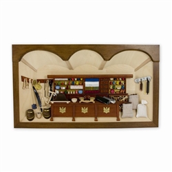 Polish Dry Goods Shop Shadow Box - Large