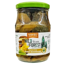 Contains four different delicious wild mushrooms - Maslak (Slippery Jack), Golden Chanterelle (Kurka), Bay Bolete (Podgrzybek) and Honey
Mushrooms (Opienka)