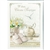 Christening Card. Beautiful card with glitter embelishments. Text is in Polish language only.