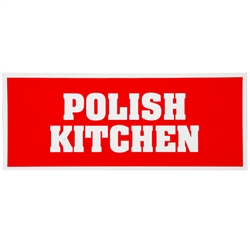 Rectangular Magnet - Polish Kitchen