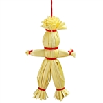 Decorate your home with a little bit of Polish folk art.  These straw decorations are made entirely by hand by a single family from the Lublin area where ornaments made of straw is an old tradition.