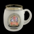 Frosted Glass Zywiec Mug
Made in Krosno, Poland,  the center of Polish fine glassware.