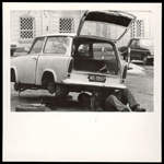 Post Card: 1979 Car Repairs - Life in the PRL (Polish People's Republic) Historical Photo Series