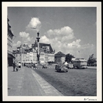 Postcard: Zamkowy Square 1965 Warsaw - Life in the PRL (Polish People's Republic) Historical Photo Series