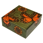 Polish Butterfly and Flower Polish Box