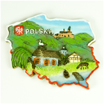 Pride Of Poland - Countryside Panorama Magnet