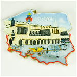 Pride of Poland - Krakow's Cloth Hall Magnet