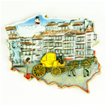 Pride of Poland - Warsaw Old Town Magnet
