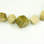 Polish Artistic Hazelnut Wood Necklace