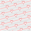 Hearts and Stripes Scrapbook Paper will color coordinate with the Wedding, Sto Lat and most of the other paper we have!
All papers are premium archival card stock, acid free and lignin free.  Made in USA.