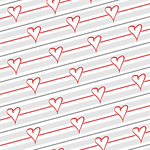 Hearts and Stripes Scrapbook Paper will color coordinate with the Wedding, Sto Lat and most of the other paper we have!
All papers are premium archival card stock, acid free and lignin free.  Made in USA.
