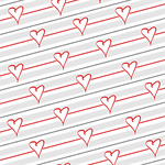 Hearts and Stripes Scrapbook Paper will color coordinate with the Wedding, Sto Lat and most of the other paper we have!
All papers are premium archival card stock, acid free and lignin free.  Made in USA.