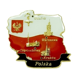 Polska - City Monuments Magnet