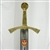 Beautiful handmade replica of the Polish Coronation Sword. Originally the property of prince Boleslaus (perhaps Boleslaus Konradowic or Boleslaus the Pious) as the inscription on the hilt (no longer visible) indicated