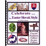 "Easter Slovak Style" is a compendium of slovak customs, traditions, folklore, recipies, and folkarts of the region.  It helps celebrate the priceless treasures of Easters past, and is an inspiration for Easters of the future. 34 pages.