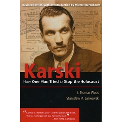 Karski is a story of incredible valor, a story of personal courage and uncommon determination to bring to Allied leaders the awful truth about the mass murder of the Jews of Europe. It is a story of a man who understood the poisonous effects of bigotry an