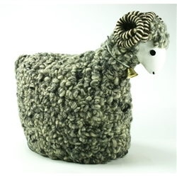 Polish Woolen Ram - Cream/Grey - Medium