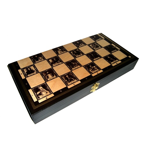 Polish Art Center - Kings of Poland Polish Chess Set - Small