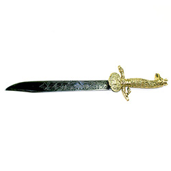 Hunters Dagger With Crowned Polish Eagle Hilt