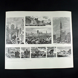 1879 - Historic Panoramas Of The City Of Gdansk