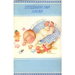 Polish Children's Day Greeting Card