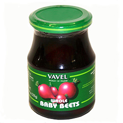 Polish pickled baby beets are an excellent condiment to accompany any meal.  Enjoy the rich beet flavor with just the right amount of tartness.  Save the juice for your beet soup!