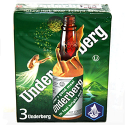 Since 1846 Europeans have known Underberg as a remarkably satisfying way to conclude a meal.  But to define Underberg you have to experience it.  Underberg is a natural herb bitters taken for digestion.  It is not a beverage and should be sipped or taken