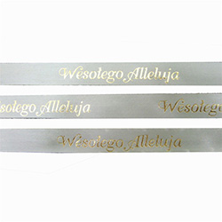 'Wesolego Alleluja' Ribbon