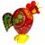 Rooster Nesting Doll Set - 3.25"