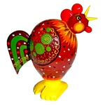 Rooster Nesting Doll Set - 3.25"