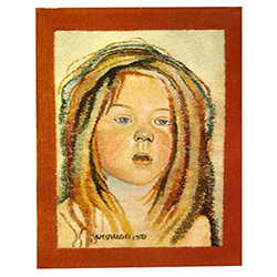 "Helenka" - Gobelin (Hand Woven Tapestry)
