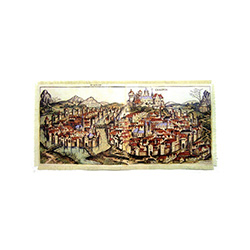 Panoramic Scene of Medieval Krakow - Small