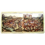 Panoramic Scene of Medieval Krakow - Large